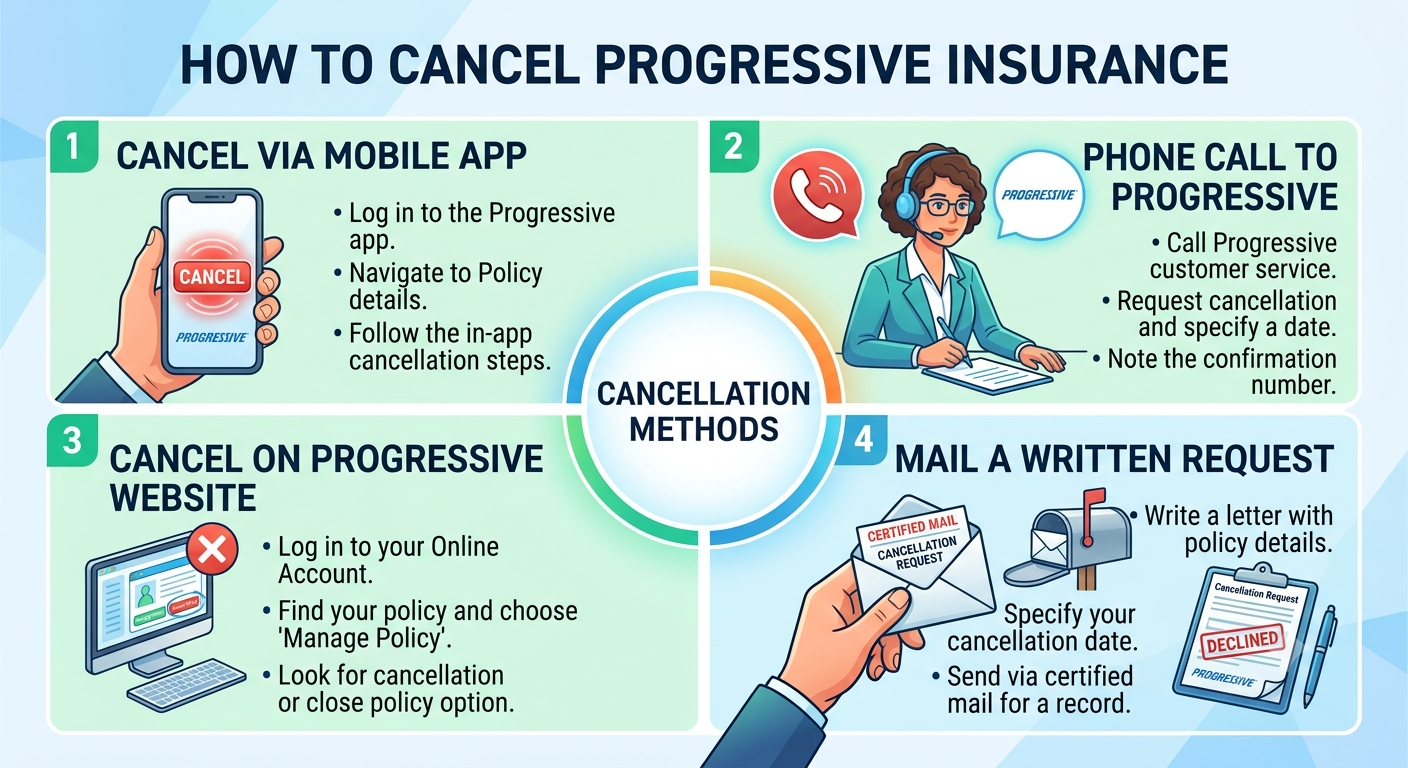 How to Cancel Progressive Insurance.